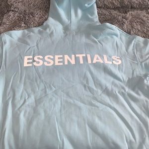Essentials FOG Blue Hoodie FW19 (LIKE NEW)